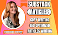 write and do viral promotion for your substack articles,story, comic, or novel