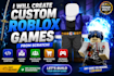make a complete roblox game for you