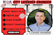 licensed engineer,full permit set,foundation plan,mep plan,ohio stamp ca,tx,mi