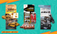 design modern 3d layered signage and banner