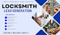 generate exclusive locksmith leads, locksmith facebook ads, google ads video ads
