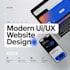 design a modern, responsive UI UX website using figma