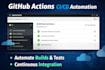 create ci cd pipeline with github actions, jenkins, docker and AWS