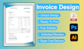 design your letterhead and invoice