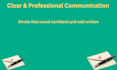 write professional emails and business communication