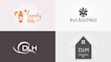 create a clean and modern 2d logo animation or reveal