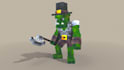 create custom minecraft blockbench 3d model,  animation and textures