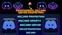 promote your gaming server minecraft, dayz, rust, fivem server discord promotion