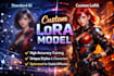 train lora model stable diffusion comfyui workflow creation with high accuracy
