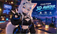 create custom vrchat avatar, furry avatar,3d vtuber or vroid model