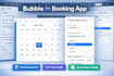 build a bubble io booking and scheduling app