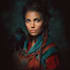 paint a realistic or fantasy portrait