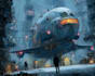 create visually stunning space and sci fi art illustrations