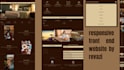 create a clean and responsive front end website