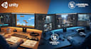 do game development, unity and unreal, 2d and 3d game