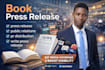 write and distribute professional press release pr public relation distribution