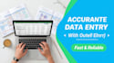 data entry, web research expert