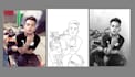 create a realistic artistic digital portrait