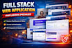 design and develop a scalable full stack laravel web application