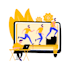 create a 2d animated explainer video for cybersecurity and IT services