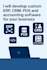build custom erp and CRM software for retail or manufacturing business