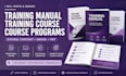 write and design, course content, training manual or course PDF