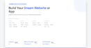 develop a custom full stack website with modern front end design
