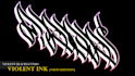aggressive and gothic custom lettering for your brand or project