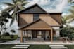 create 3d realistic rendering for farm house design, floorplan layout,