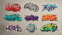design a bold handstyle graffiti logo