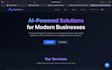 custom ai powered websites with natural voice chatbots