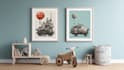 design digital wall art prints and illustration