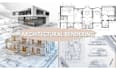 do 3d architectural rendering, build floor plan bungalow plan for custom design