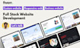 build full stack custom website development as a full stack web developer