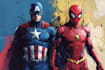 superhero character for comics