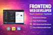 be your expert front end web developer using HTML, CSS, javascript, react