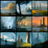 create a professional environmental concept art