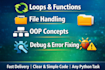 solve python programming assignments and tasks