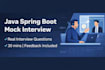 conduct java spring boot developers mock interviews