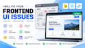 fix frontend bugs, CSS issues, and responsive website problems
