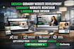 design godaddy website development godaddy website redesign landing page design