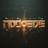 do futuristic cyberpunk logo or typography