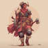create character illustrations for your fantasy card game