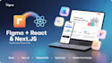 convert figma to react or next js or HTML responsive website