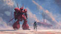 do complete mecha concept arts