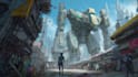 design sci fi mecha and robot concept art