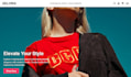 create a modern responsive website with HTML, CSS and javascript