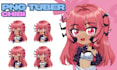 design png tuber model in chibi style vtuber ready to use for streaming