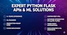 develop, integrate or troubleshoot python flask rest API