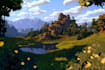 do a creative photorealistic environmental concept art